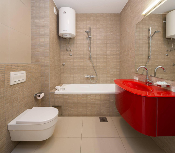 Bathroom 5, Hotel Perla, Rogoznica