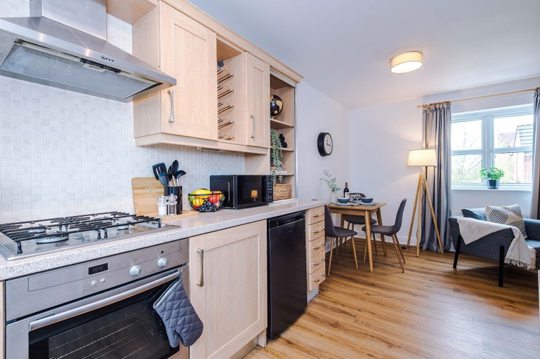 Room 3, Stunning 1 Bed Flat Perfect for Business in Crewe, Cheshire East