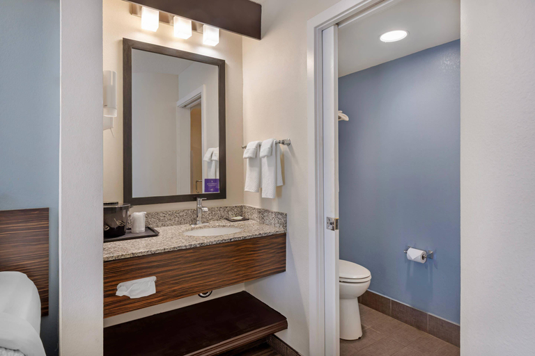 Bathroom 4, Sleep Inn (Garner), Johnston