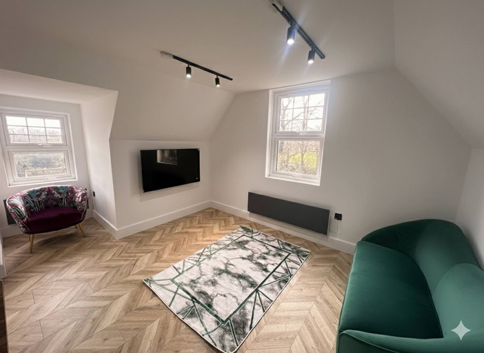 Living room, Dippen Hall Charm - Minutes From London Gatwick, Surrey