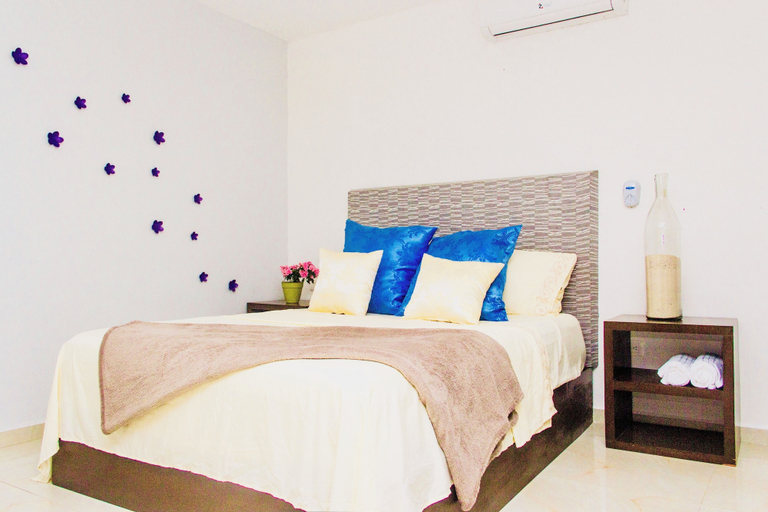 Bedroom 3, Room-superior Studio 30 Aquamarina Suite, Cozumel