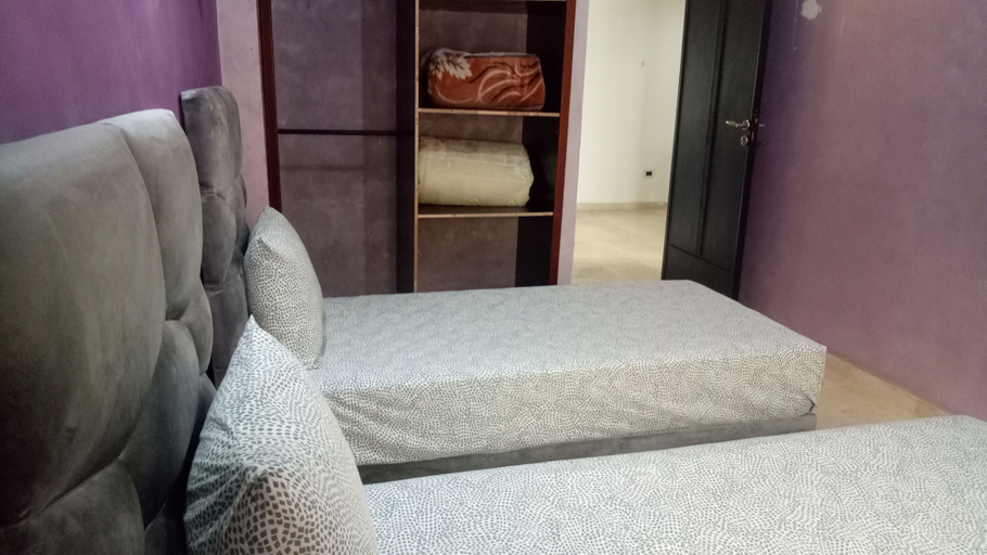 Bedroom 2, Apartment with Terrace, Casablanca