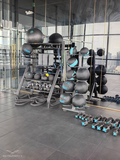 Fitness facility 4, Brand New 2 Bedroom Near Paragon, Ratchathewi