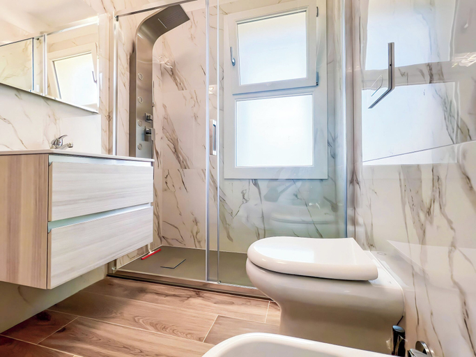 Bathroom 4, Modern Flat With Terrace for Families in Bibione, Venezia
