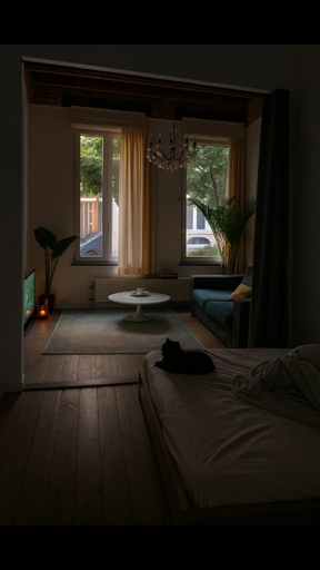 Bedroom, Townhouse in smiley-neighbourhood 2060, Antwerpen