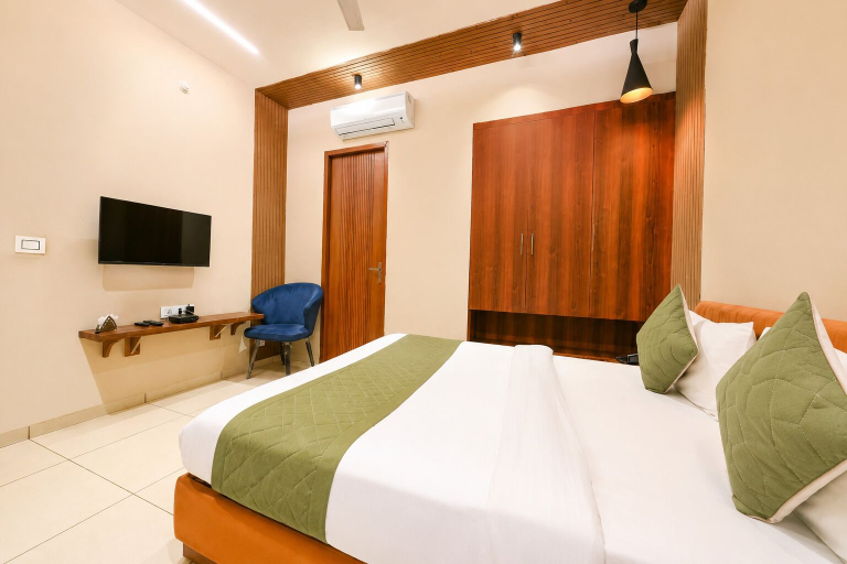 Room 3, Hotel DC Prime, Sahibzada Ajit Singh Nagar