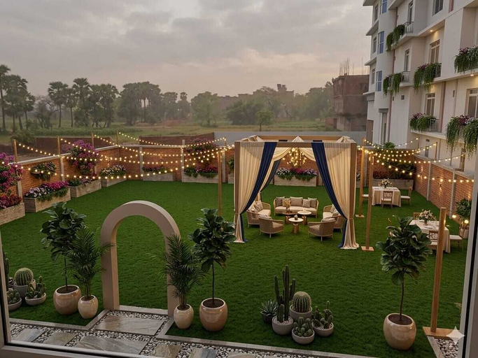 Terrace/patio 3, Hotel Royal Ashoka, Nalanda