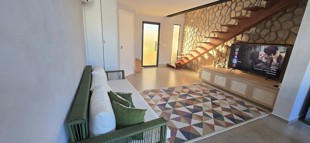 Living area 3, Casa Duplex no Condominio Bella Arte, Aquiraz
