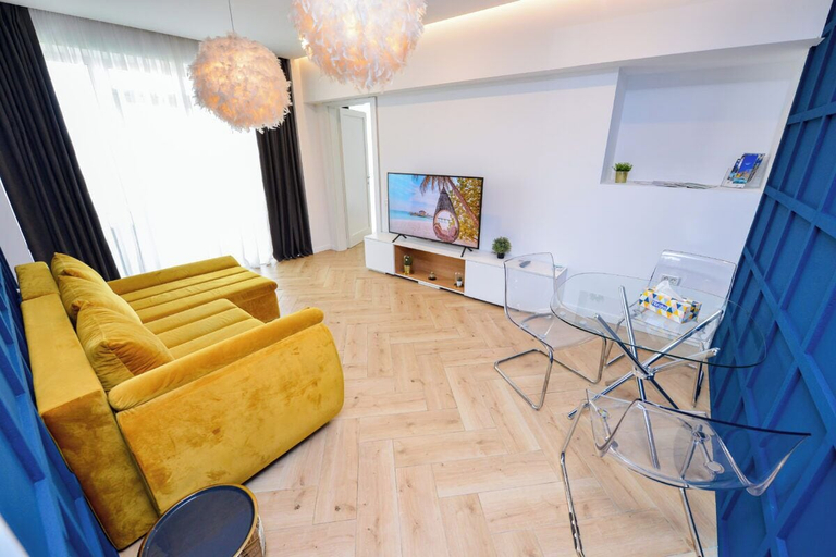 Living room 4, Blue Moon - One Bedroom - Romana Square, Municipiul Bucuresti