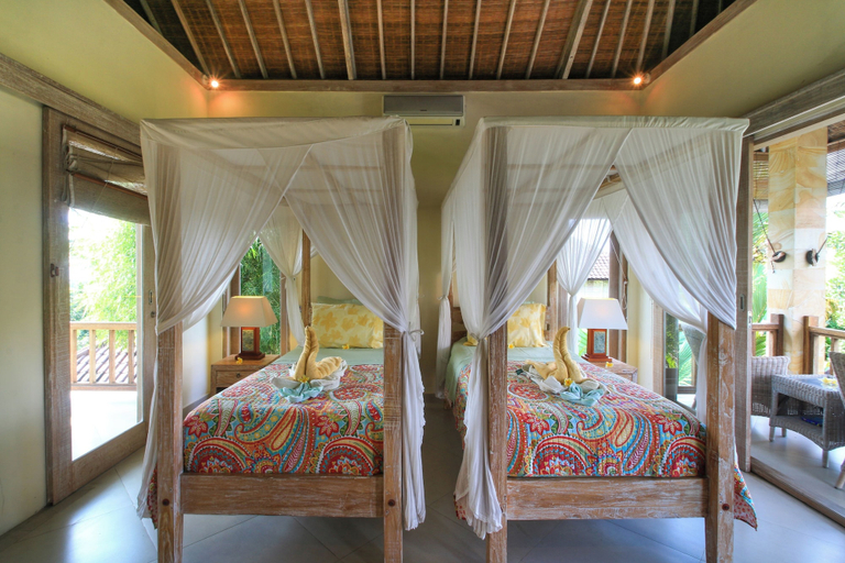 Bedroom 5, Villa Semua Suka in the Ricefields of Penestanan, Gianyar