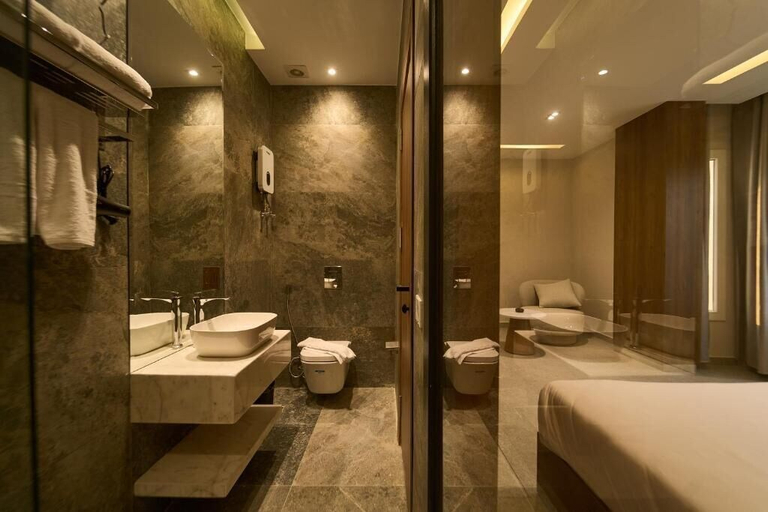Bathroom 4, Kemet Pyramids View Hotel, Al-Ahram