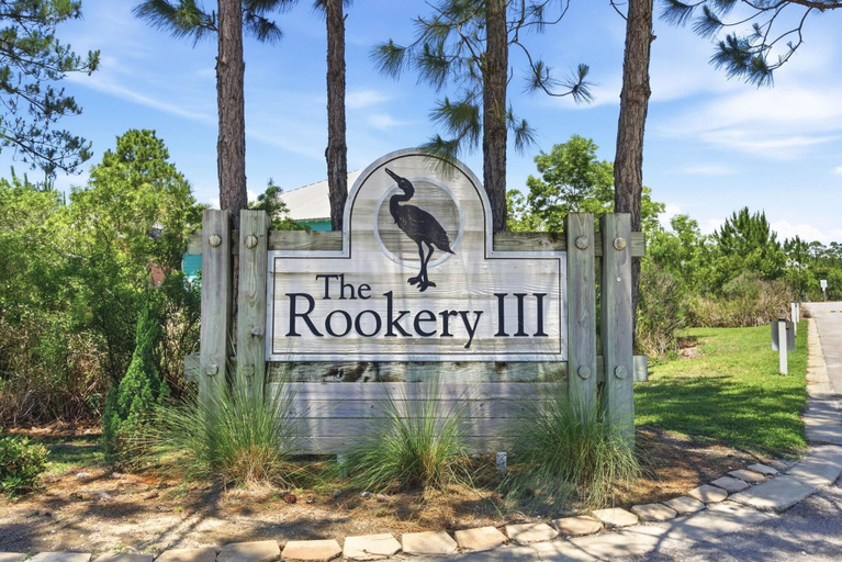 Exterior detail 2, Rookery III 7026 - Teal Waters, Baldwin