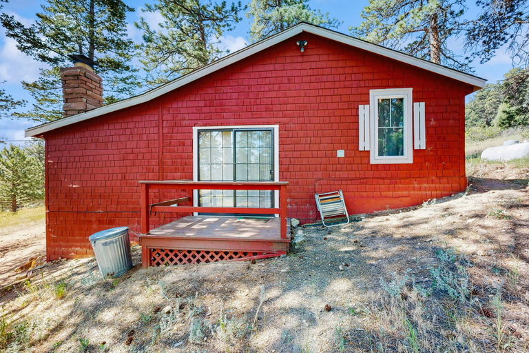 Exterior 3, Cozy Cabin on 4 Acres With Kitchen & Furnished Deck, Lake Views, Larimer
