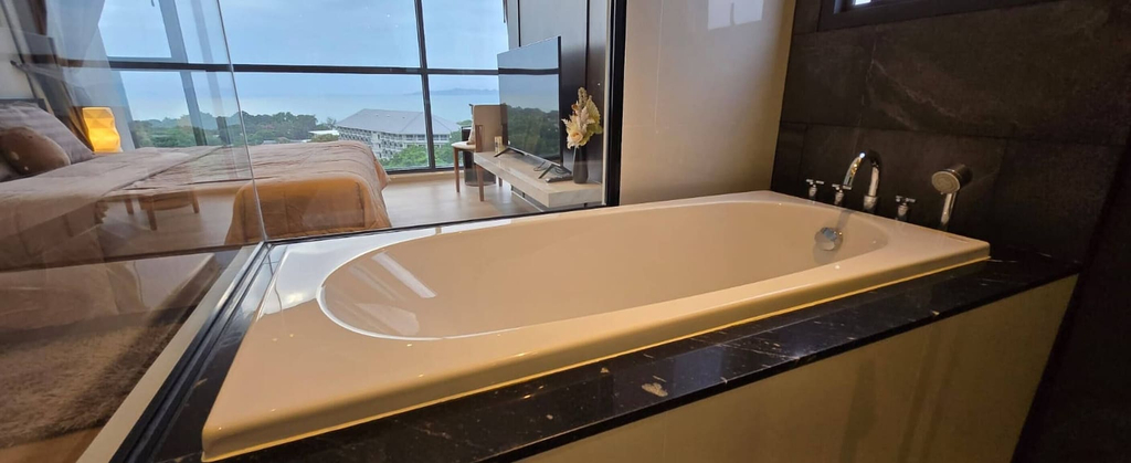 Bathroom 4, Luxury 2 Bed Room Sea View - Excellent Location, Pattaya