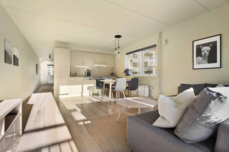 Living room 5, Charming Oslo Apartment With Balcony & Rooftop Access, Oslo