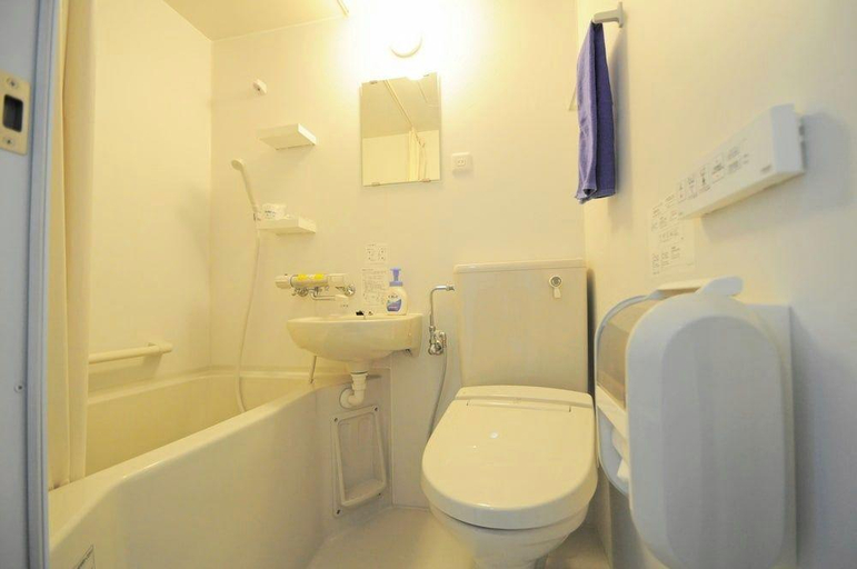 Bathroom, Puruke-no-Yakata Hotel Kawabata, Shibetsu