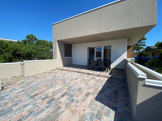 Terrace/patio 4, Modern Studio With Spectacular Private Terrace, Venezia