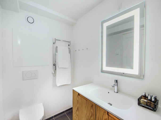 Bathroom 5, Regent 4- Cute 1-bdr Apt in Centre of Copenhagen, Copenhagen