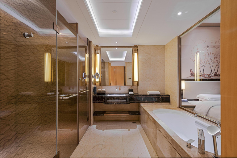 Bathroom 5, Hilton Wuhan Riverside, Wuhan