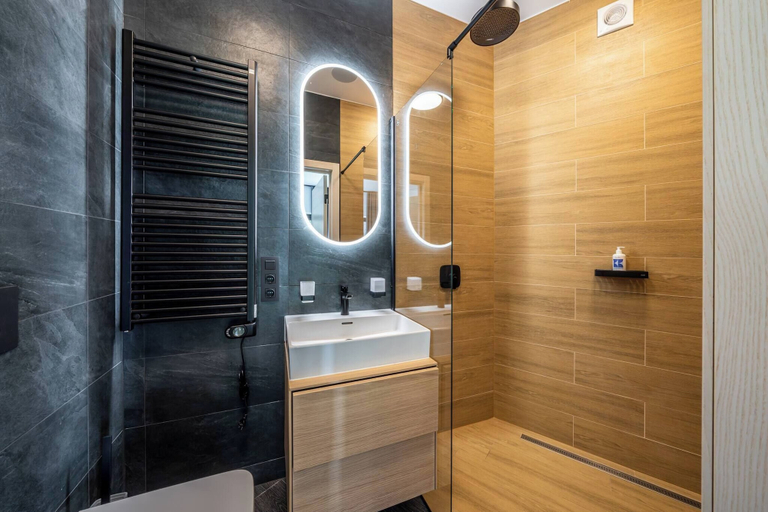 Bathroom 3, Cozy Hexagon Tiny House, Tukums