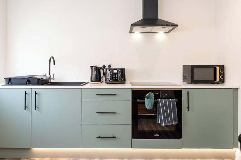 Interior, Aurum 6 - Chic 1BR Stay by DMU & City Centre, Leicester