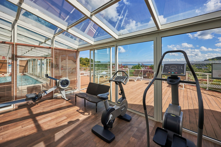 Fitness facility, Premium Normandy Apartment for 4, Calvados
