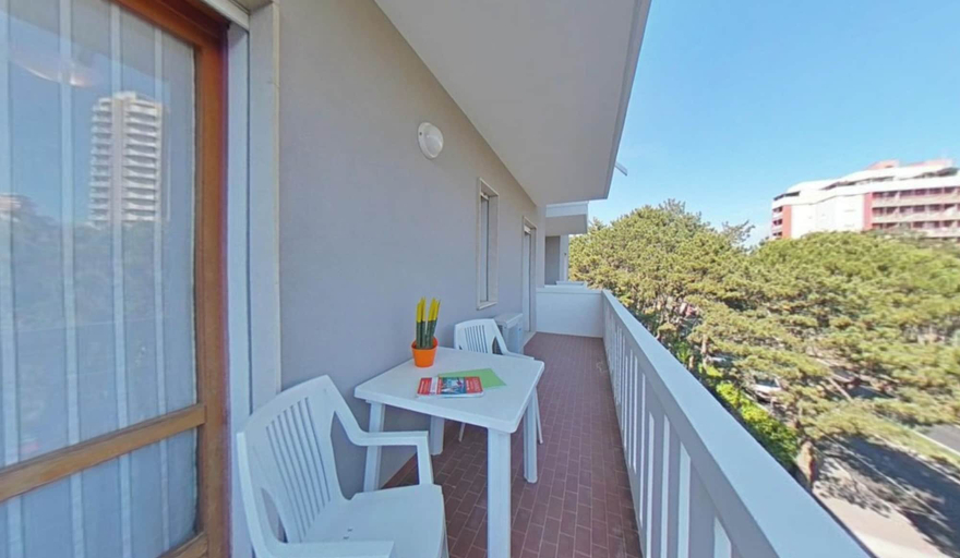 Balcony 2, Functional Flat in a Central Area, Udine