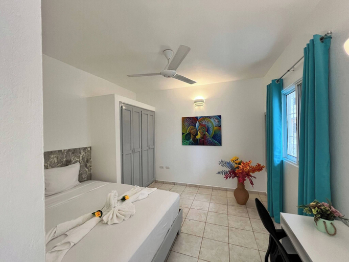Room 3, Secure 2-pers Apartment Close to the Beach, Las Terrenas