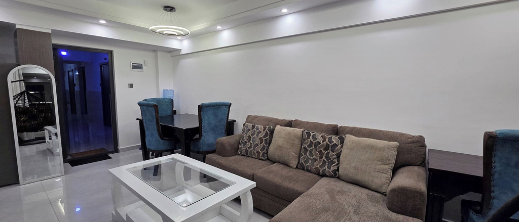 Living room 2, Brand New Westlands 1BR 1Ba Walk to Sarit GTC, Westlands