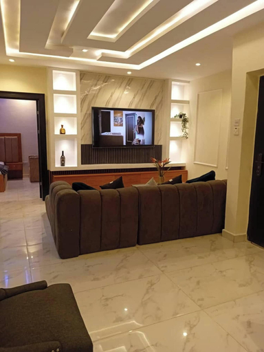 Living room 3, Less2more Luxury Suites - Comfort in Style, Agege