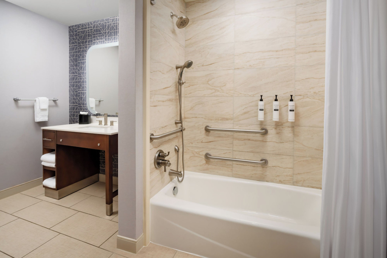 Bathroom 4, Homewood Suites by Hilton Midland, TX, Midland