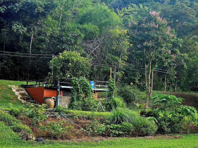 Property grounds 3, Mountain Front Hut For 2 Rare Birds, Bikes, Nature, Kaeng Krachan