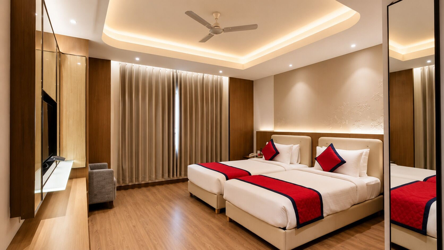 Room 3, Jain Tree by Spree Hotels Vellore, Vellore