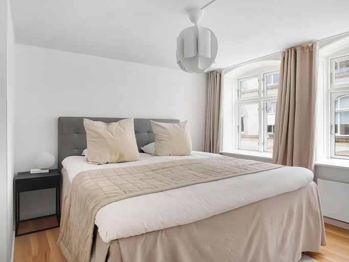 Bedroom 3, Regent 4- Cute 1-bdr Apt in Centre of Copenhagen, Copenhagen