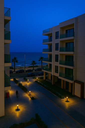 Exterior 2, Luxurious Chalet in Porto Said With Beachfront, Al-Manasrah