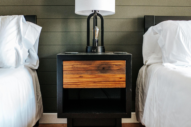 Bedroom 5, Grey Pine Lodge, Augusta