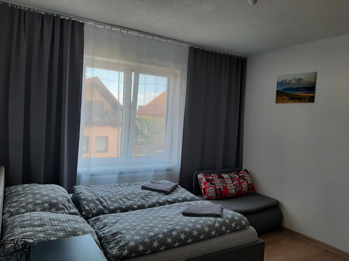 Bedroom 1, Ubytovanie u Albina, Spišská Nová Ves