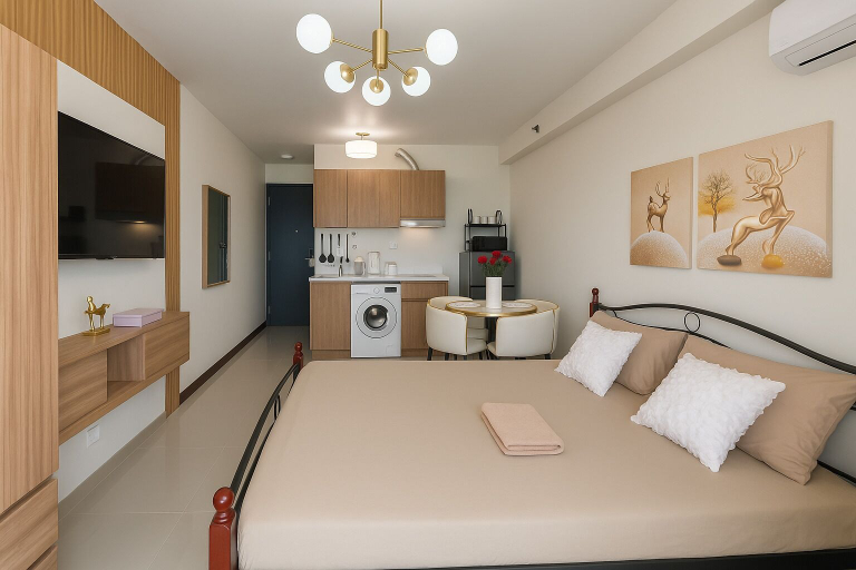 Room, Room-luxury Condo-sea View- Near Beach, Lapu-Lapu City