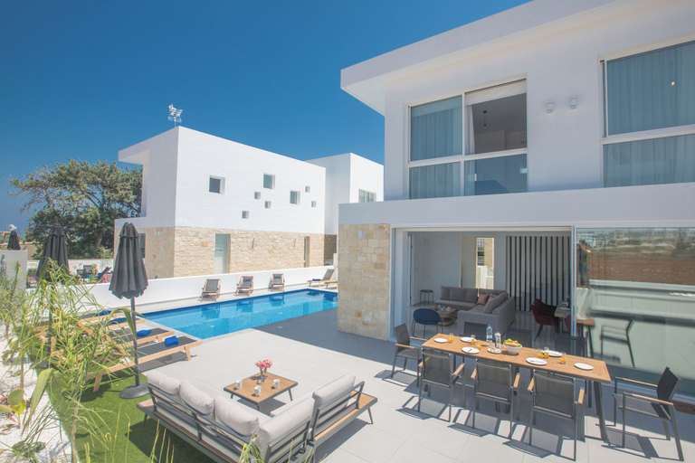 Exterior & Views 2, 4 Bedroom Villa in Protaras Center - Protaras Vie Bleu Villa Vb3