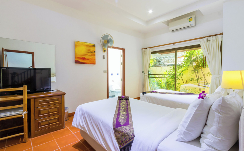 Bedroom 3, Luxury Four Bed Villa Jasmine, Infinity Pool, Full Staff , Chef and Breakfasts, Phuket Island