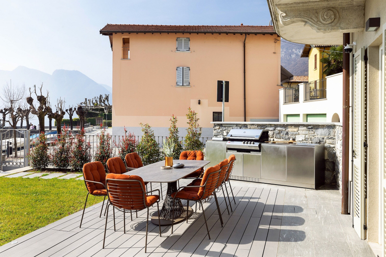 Terrace/patio 5, Lakeside Luxury Apartment in Lake Como, Como
