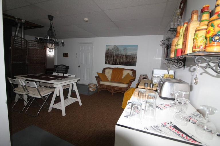 Interior 3, Les Trois Mentors Ghandi, Mandela, Luther King, Charlevoix-Est
