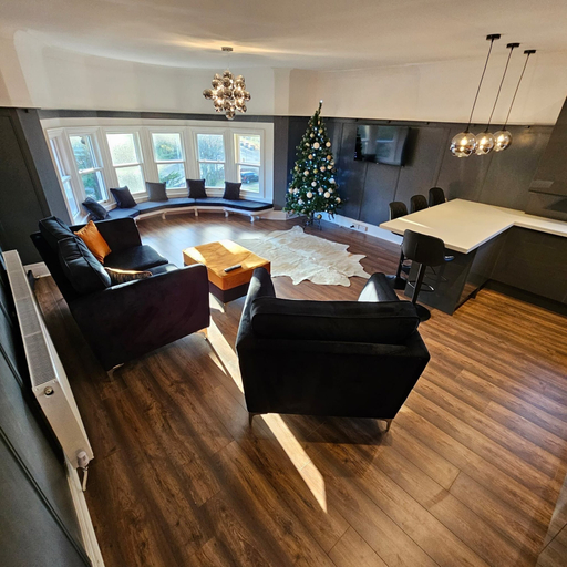 Living area, Park View Penthouse Suite, Sefton
