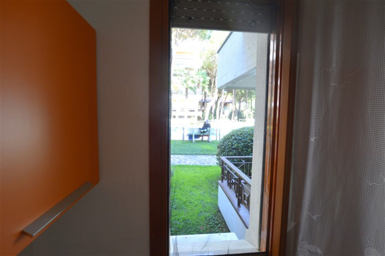 Balcony, Great Studio With Huge Terrace in a Residence With Common Pool, Udine
