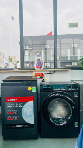 Washing machine, My Home Hanoi Apartment & Rooftop, Long Biên