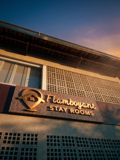 Exterior detail, Flamboyant Stay Rooms, Goiania