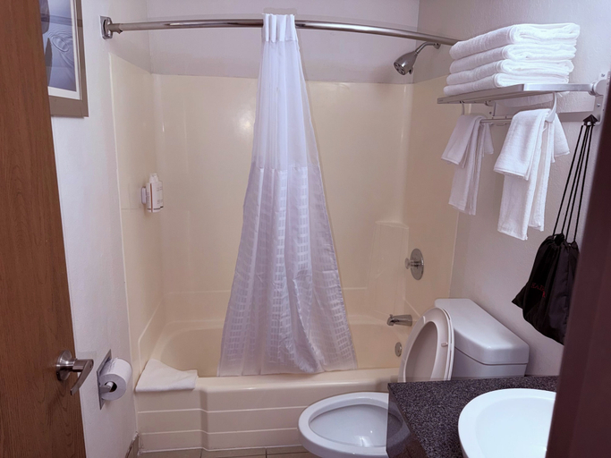Bathroom 4, Motel 6 Albert Lea, Freeborn