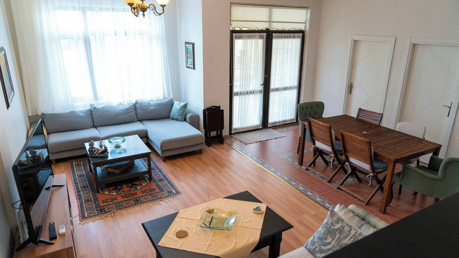 Living room 2, 6 Rooms  Stone Villa with Private Pool - Sea and Mountain Views, Kemer