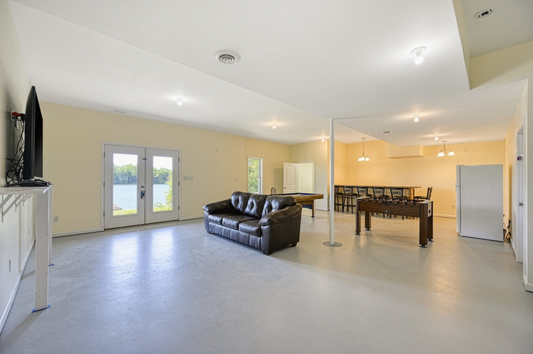 Living area 3, Dog-friendly, Lakefront Home With Private Dock, 2 Kayaks, Decks & Game Room, Louisa
