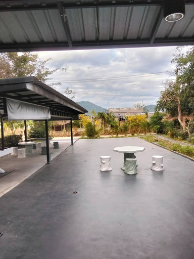 Terrace/patio, Economy Double Room With fan Only and External Bathroom Facilities, Muang Rayong